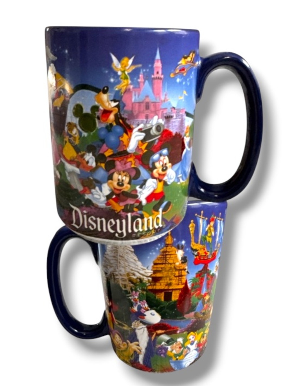 Disney Coffee Mug Disneyland Resort Park 2010 Various Movie Characters